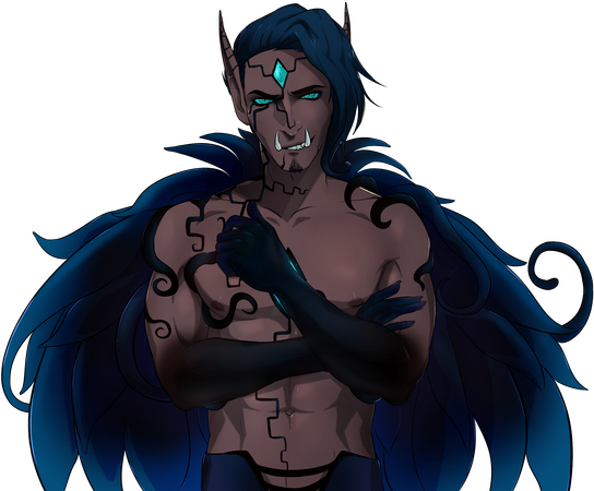 Halfbody Illustration, cel shaded