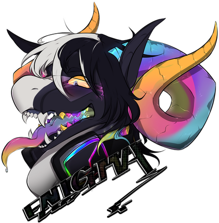 Bust Illustration, cel shaded